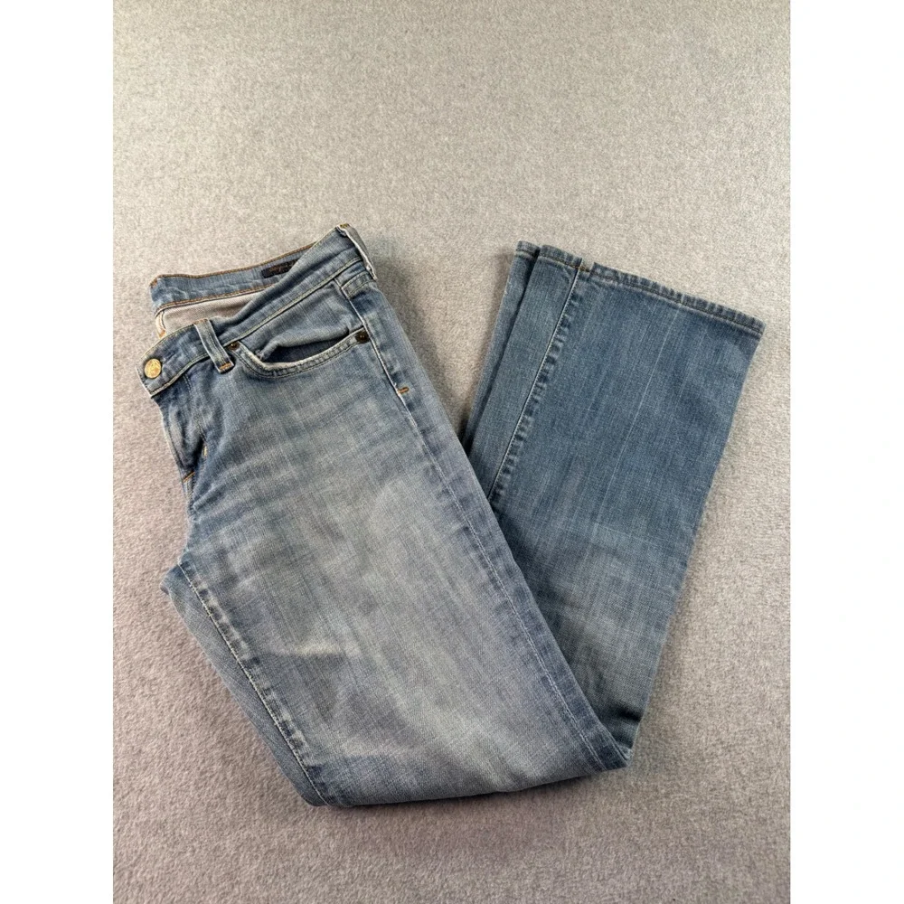 Citizens of Humanity Elle 064 Low Waist Bootcut Jeans Light Wash Stretch Size 29